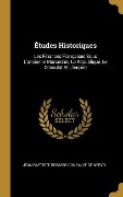 Cover-Bild zum Titel 'Études Historiques' von ''