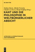 Cover-Bild zum Titel 'Kant und die Philosophie in weltbürgerlicher Absicht' von ''