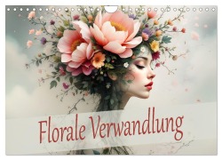 Cover-Bild zum Titel 'Florale Verwandlung (Wandkalender 2026 DIN A4 quer), CALVENDO Monatskalender' von 'Dusanka Djeric'