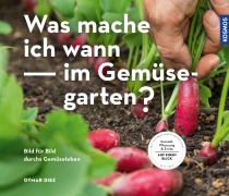 Cover-Bild zum Titel 'Was mache ich wann im Gemüsegarten?' von 'Otmar Diez'
