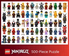 Cover-Bild zum Titel 'Lego Ninjago 500-Piece Puzzle' von 'Lego'