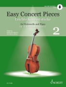 Cover-Bild zum Titel 'Leichte Konzertstücke für Violoncello und Klavier. Band 2' von ''
