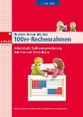 Cover-Bild zum Titel 'Rechnen lernen mit dem 100er-Rechenrahmen' von 'Bernhard Schmitt, Dominik Klaus'