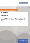 Cover-Bild zum Titel 'Kunststoffe' von 'A. Schneider'