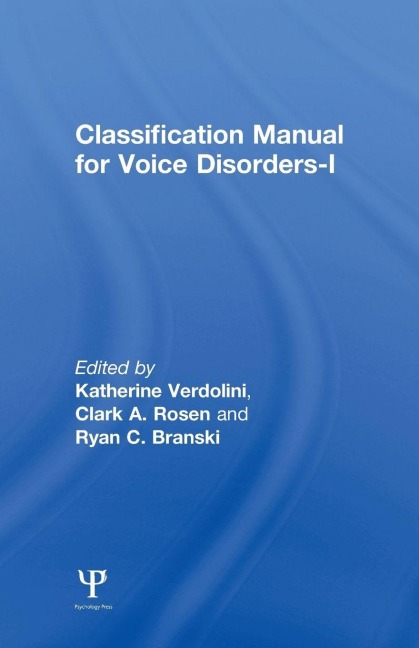 Classification Manual for Voice Disorders-I - 