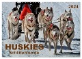 Huskies - Schlittenhunde (Wandkalender 2024 DIN A2 quer), CALVENDO Monatskalender - Peter Roder