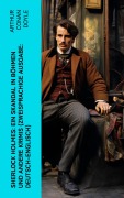 Cover-Bild zum Titel 'Sherlock Holmes: Ein Skandal in Böhmen und andere Krimis (Zweisprachige Ausgabe: Deutsch-Englisch)' von 'Arthur Conan Doyle'