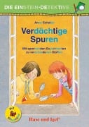 Cover-Bild zum Titel 'Die Einstein-Detektive: Verdächtige Spuren / Silbenhilfe' von 'Anne Scheller'