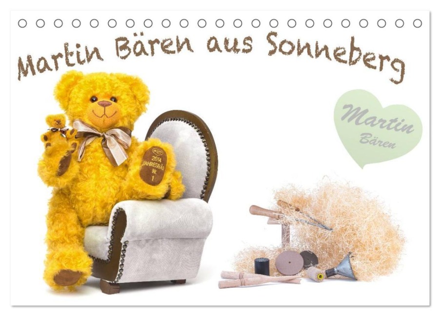 Martin Bären aus Sonneberg (Tischkalender 2025 DIN A5 quer), CALVENDO Monatskalender - HeschFoto HeschFoto