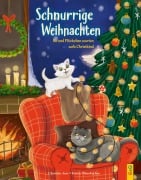 Cover-Bild zum Titel 'Schnurrige Weihnachten - Bo und Flöckchen warten aufs Christkind' von 'Christine Auer'