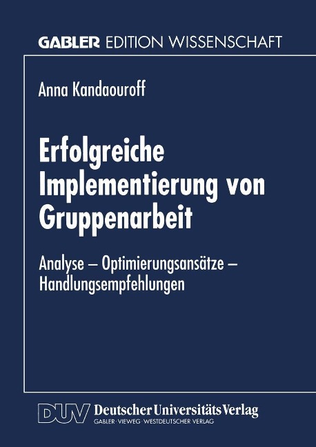 Erfolgreiche Implementierung von Gruppenarbeit - 