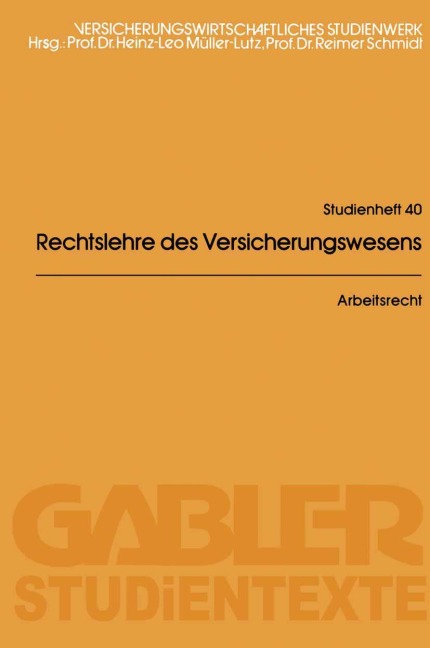 Arbeitsrecht - Reinhardt Seifert, Karin Nipperdey