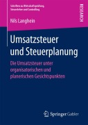 Cover-Bild zum Titel 'Umsatzsteuer und Steuerplanung' von 'Nils Langhein'