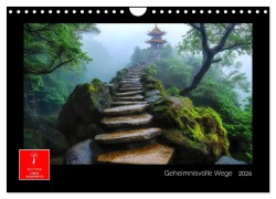 Cover-Bild zum Titel 'Geheimnisvolle Wege (Wandkalender 2026 DIN A4 quer), CALVENDO Monatskalender' von 'Peter Roder'
