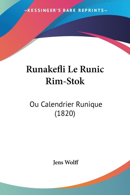 Runakefli Le Runic Rim-Stok - Jens Wolff
