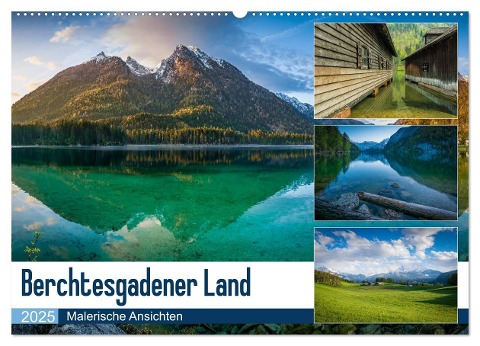 Berchtesgadener Land - Malerische Ansichten (Wandkalender 2025 DIN A2 quer), CALVENDO Monatskalender - Martin Wasilewski