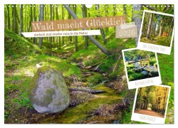 Cover-Bild zum Titel 'Wald macht glücklich (Wandkalender 2026 DIN A3 quer), CALVENDO Monatskalender' von 'Werner Prescher'