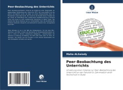 Cover-Bild zum Titel 'Peer-Beobachtung des Unterrichts' von 'Maha ALSaiady'