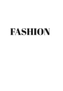 Cover-Bild zum Titel 'Fashion' von 'Murre Book Decor'