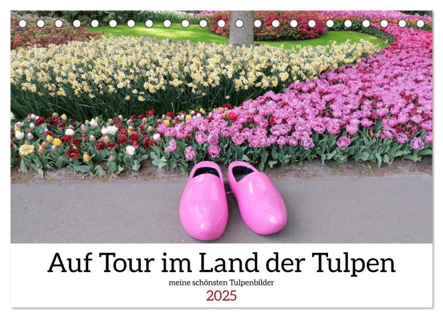 Auf Tour im Land der Tulpen (Tischkalender 2025 DIN A5 quer), CALVENDO Monatskalender - Sarafina Glockenblume