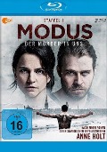 Cover-Bild zum Titel 'Modus - Der Mörder in uns' von 'Mai Brostrøm, Anne Holt, Peter Thorsboe, Jacob Groth'