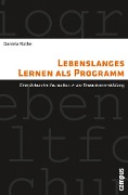 Cover-Bild zum Titel 'Lebenslanges Lernen als Programm' von 'Daniela Rothe'