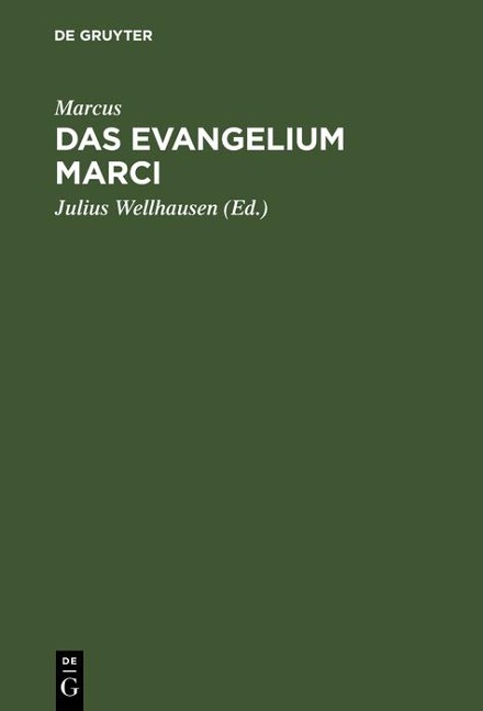 Das Evangelium Marci - Marcus