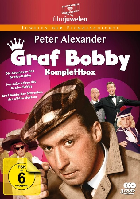 Peter Alexander: Graf Bobby Komplettbox - Die komplette Filmtrilogie - 