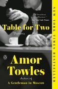 Cover-Bild zum Titel 'Table for Two' von 'Amor Towles'