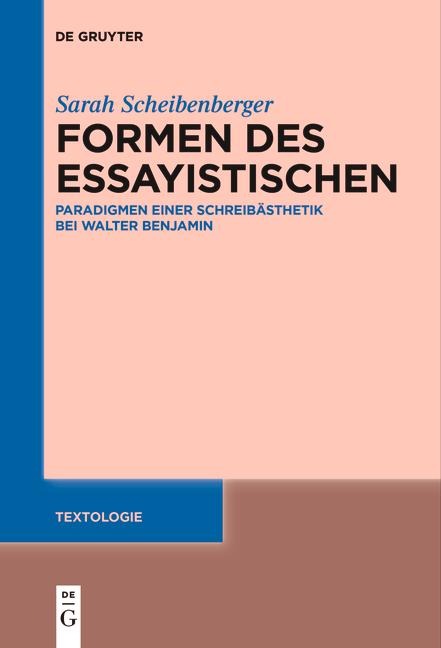 Formen des Essayistischen - Sarah Scheibenberger