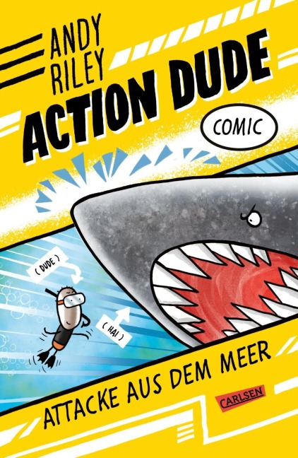 Action Dude 3: Attacke aus dem Meer - Andy Riley