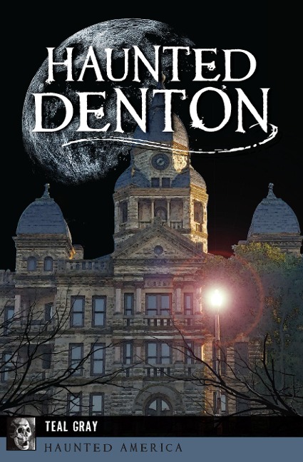 Haunted Denton - Teal Gray