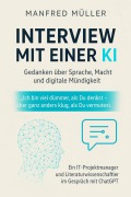 Cover-Bild zum Titel 'Interview mit einer KI' von 'Manfred Müller'