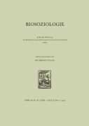 Cover-Bild zum Titel 'Biosoziologie' von ''