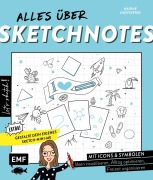Cover-Bild zum Titel 'Let's sketch! Alles über Sketchnotes - Mit Icons und Symbolen Ideen visualisieren, Alltag optimieren, Freizeit organisieren' von 'Nadine Hoffsteter'