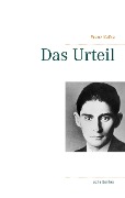 Cover-Bild zum Titel 'Das Urteil' von 'Franz Kafka'
