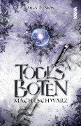 Cover-Bild zum Titel 'Todesboten - Machtschwarz (Band 2)' von 'Mika D. Mon'
