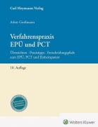 Cover-Bild zum Titel 'Verfahrenspraxis EPÜ und PCT' von 'Arlett Großmann'