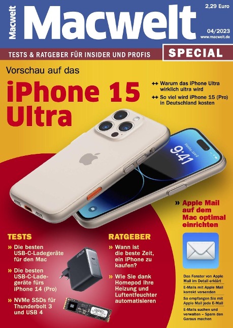 iPhone 15 Ultra: Vorschau - Stephan Wiesend, Eugen Wegmann, Simon Lohmann, Halyna Kubiv