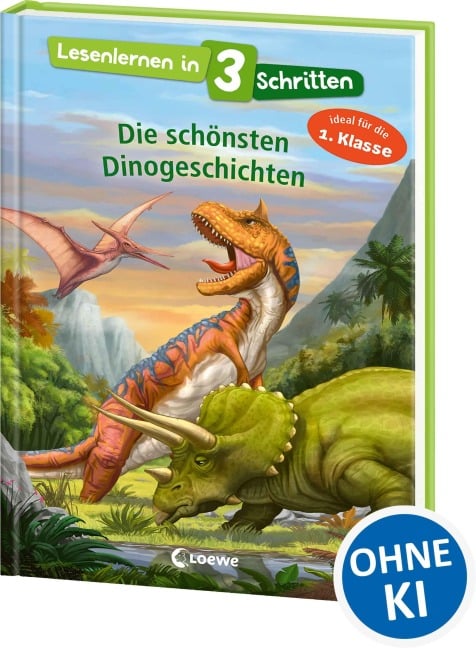 Lesenlernen in 3 Schritten - Die schönsten Dinogeschichten - 