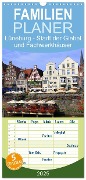 Familienplaner 2025 - Lüneburg - Stadt der Giebel und Fachwerkhäuser mit 5 Spalten (Wandkalender, 21 x 45 cm) CALVENDO - Lothar Reupert