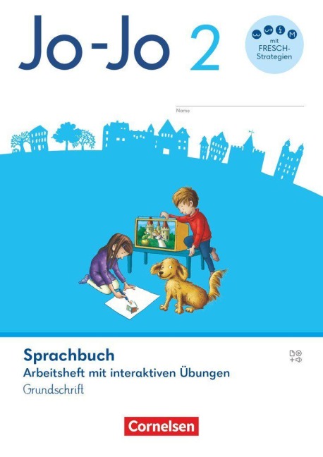 Jo-Jo Sprachbuch 2. Schuljahr - Allgemeine Ausgabe 2024 - Arbeitsheft mit interaktiven Übungen in Grundschrift - Susanne Mansour, Martin Wörner, Henriette Naumann-Harms, Sandra Meeh