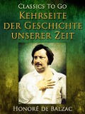 Cover-Bild zum Titel 'Kehrseite der Geschichte unserer Zeit' von 'Honoré de Balzac'
