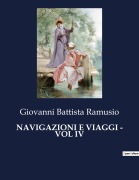 Cover-Bild zum Titel 'NAVIGAZIONI E VIAGGI - VOL IV' von 'Giovanni Battista Ramusio'