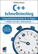 Cover-Bild zum Titel 'C++ Schnelleinstieg' von 'Philipp Hasper'