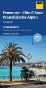 Cover-Bild zum Titel 'ADAC Urlaubskarte Provence, Französiche Alpen, Cote d'Azur 1:300.000' von ''