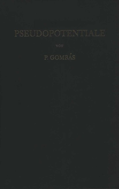 Pseudopotentiale - Pal Gombas