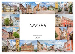 Cover-Bild zum Titel 'Speyer Impressionen (Wandkalender 2027 DIN A4 quer), CALVENDO Monatskalender' von 'Dirk Meutzner'