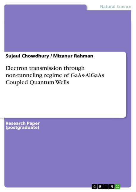 Electron transmission through non-tunneling regime of GaAs-AlGaAs Coupled Quantum Wells - Sujaul Chowdhury, Mizanur Rahman
