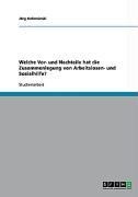 Welche Vor- und Nachteile hat die Zusammenlegung von Arbeitslosen- und Sozialhilfe? - Jörg Kolominski